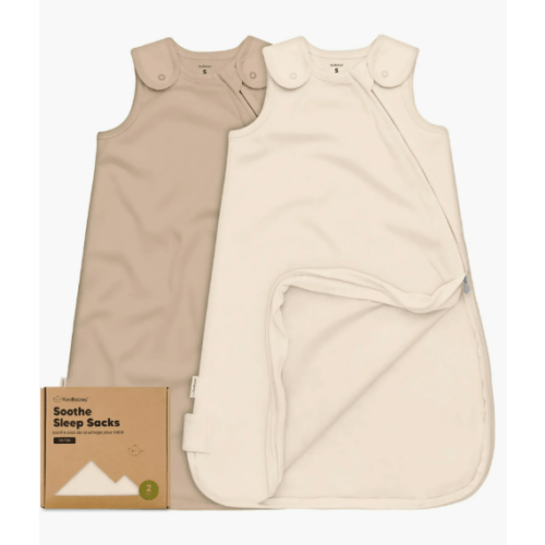 2-Pack Soothe Sleep Sacks - Size Small - Color: Ecru