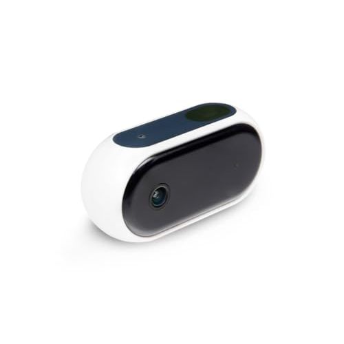 Tiny Traveler Add-On Camera for Classic Baby Car Monitor, 720P HD Extra Camera with Headrest Mount, Split Screen Dual Baby Monitoring, 2.4GHz Connection, 33 ft Range (White, USB C Version)