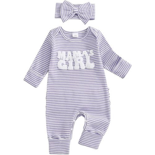 Little Sister Newborn Outfit Baby Girl Coming Home Onesie Long Sleeve Romper Jumpsuit Fall Outfits Winter Clothes