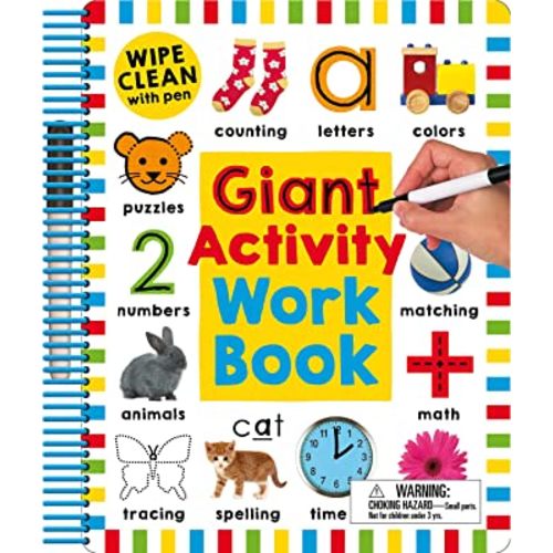 Wipe Clean: Giant Activity Workbook (Wipe Clean Activity Books)