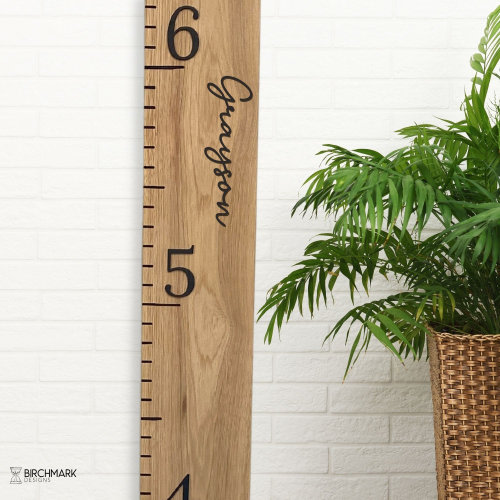 Hickory Growth Chart Ruler