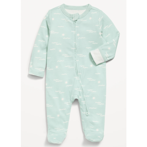 2-Way-Zip Sleep & Play Footed One-Piece for Baby