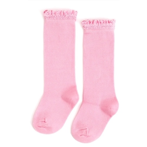 Blossom Lace Top Knee High Socks