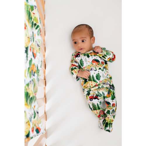 Front Opening Ready Set Romper® in Farmland