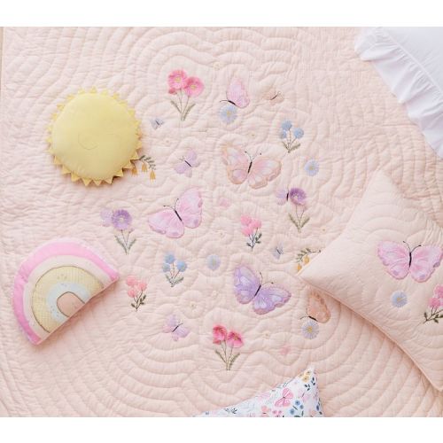 Wildflower Butterfly Quilt & Shams | Pottery Barn Kids