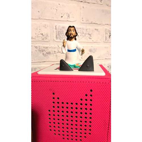 Jesus Custom Tonie, TonieBox Compatible! Audio add on included. Bible Stories and Songs.