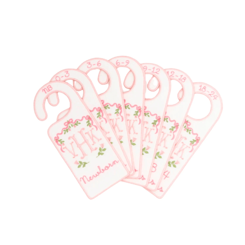 Floral Ribbon Monthly Closet Dividers