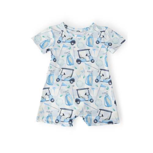 Tee Time S/S Shorty One-Piece 6-12M