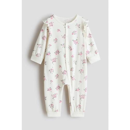 PATTERNED PAJAMA JUMPSUIT