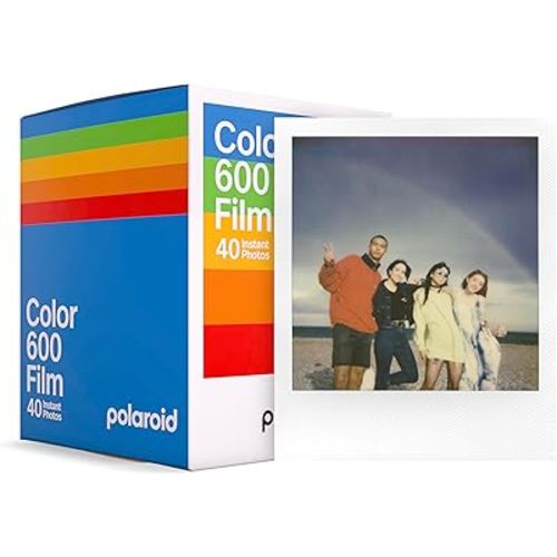 Polaroid Color Film for 600 x40 Pack, 40 Photos (6013)