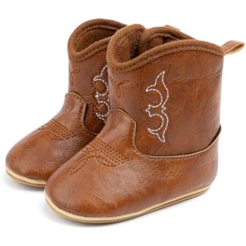 Sawimlgy Infant Baby Boys Girls Plush Winter Snow Boots
