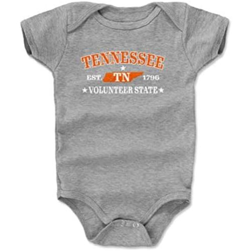 500 LEVEL Tennessee Baby Infant One Piece Bodysuit (3-24 Months) - Tennessee Volunteer State