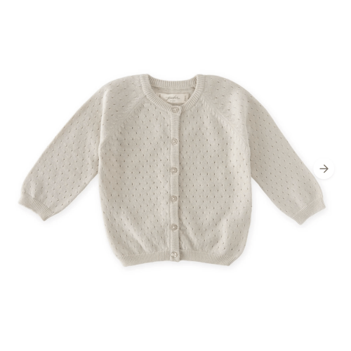 Pointelle Knit Sweater