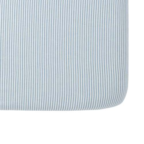 Seersucker Crib Sheet - Marine Blue – Pehr