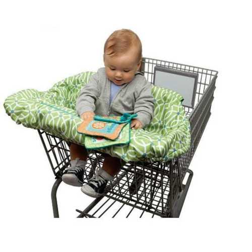 Boppy Shopping Cart Cover - Park Gate Green
