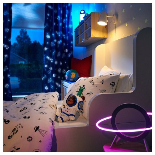 AFTONSPARV LED decorative light - planet shape multicolor