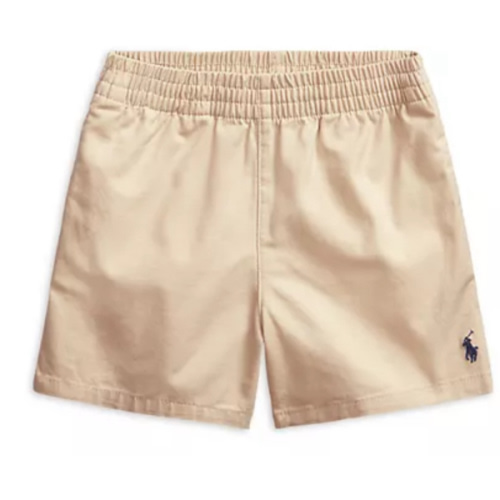 Boys' Cotton Twill Pull-On Shorts - Baby