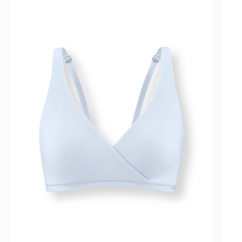Women's Cross Front Bralette in Breeze