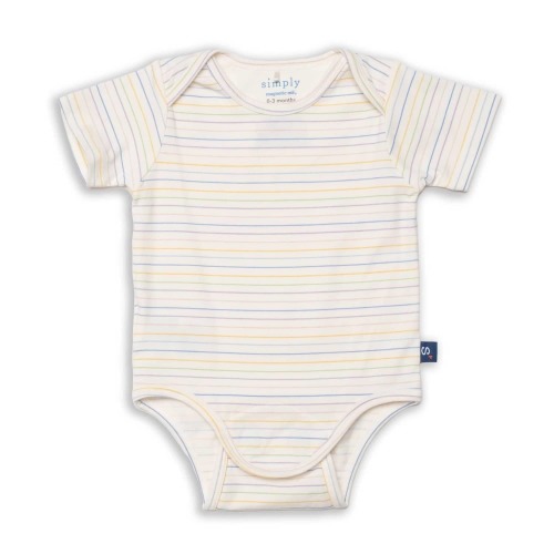 multi color stripe CloudStretch™ magnetic bodysuit – Magnetic Me