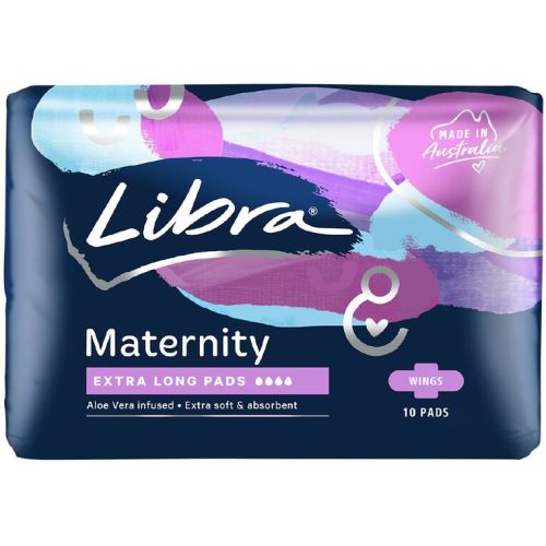 Libra Maternity Pads with Wings 10 Pack
