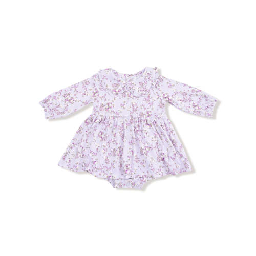 Peter Pan Collar Bubble w/ Skirt, Sweet Dream Floral
