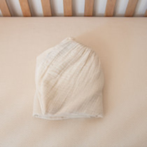 Naturepedic Organic Breathable Muslin Crib Sheets - Natural