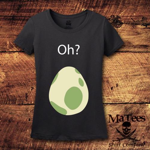 Oh, Oh Egg, Pregnancy Announcement Shirt, Nerdy T-Shirt