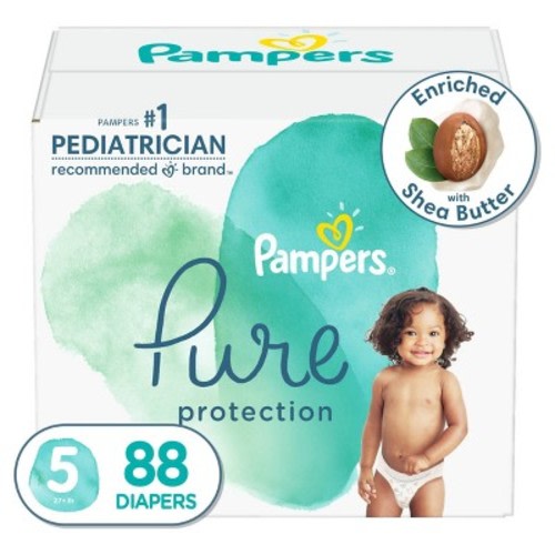 Pampers Pure Protection Diapers - (select Size And Count)