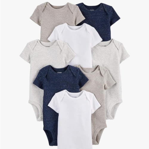 Simple Joys by Carter's Baby 8-Pack Short-Sleeve Bodysuit
