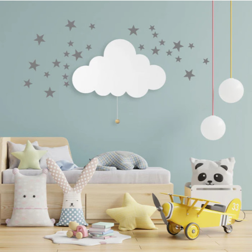 LumiDreams Wall Light - Kid's Decor Nightlight Cloud