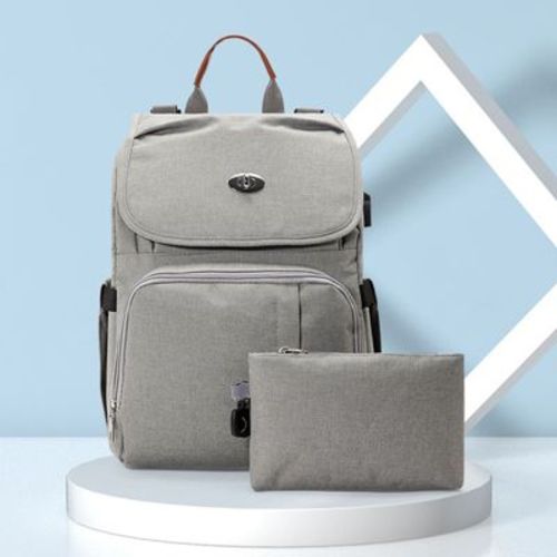 Diaper Bag Backpack - Baby Essentials Travel Tote - Multi Function Water Resistant Diaper Bag, Travel Essentials Baby Bag with Changing Pad