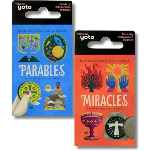 Big Bible Stories | Parables & Miracles Yoto Cards for Kids Ages 1–9