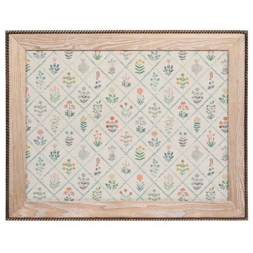 Folk Art Florals Memo Board