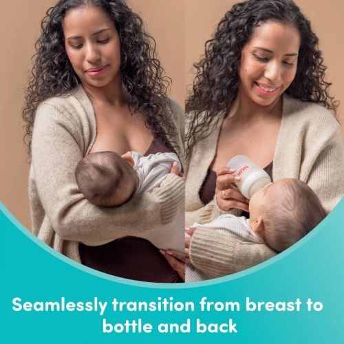 NUK Perfect Match Baby Bottle - Slow Flow - 5oz/3pk