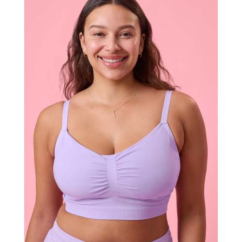 Sublime® Bamboo Hands-Free Pumping Lounge & Sleep Bra | Dandelion - Kindred Bravely