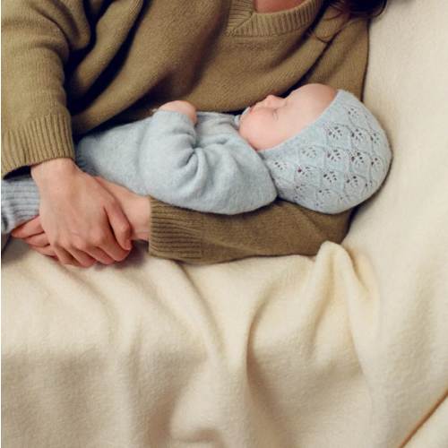 LEAF KNIT BONNET - Aquamarine | ZARA United States