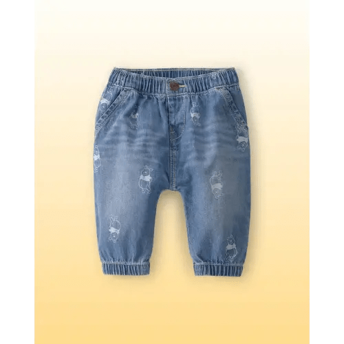 Baby Disney© Winnie the Pooh Denim Pant - Medium Wash - OshKosh B'gosh | Carter's