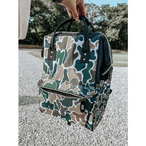 Camo Diaper Bag Backpack