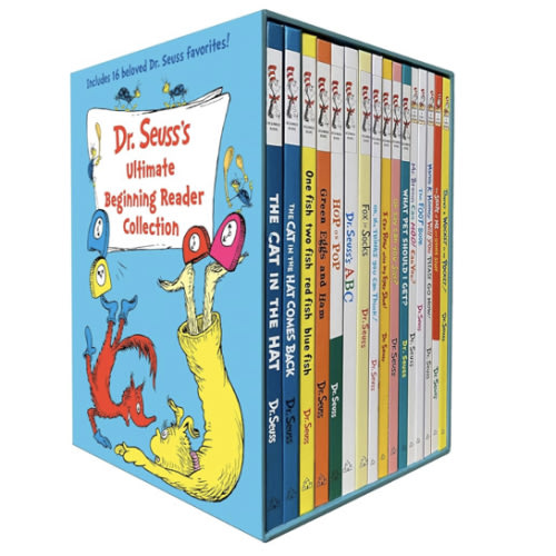 Dr. Seuss's Ultimate Beginning Reader Boxed Set Collection: Includes 16 Beginner Books and Bright & Early Books