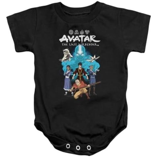 Popfunk Avatar The Last Airbender Poster Unisex Infant Snap Suit for Baby