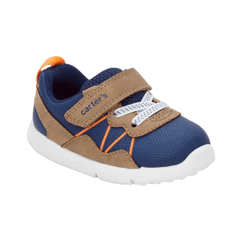 Every Step® First Walker Athletic Sneakers - Navy | Carter's