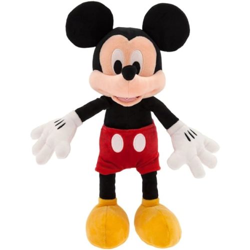 Disney Store Official Mickey Mouse Plush Toy - 13-Inch Soft & Cuddly Collectible - Perfect for Fans & Kids - Iconic Design & Quality Craftsmanship - Ideal Gift for Birthdays & Special Occasions