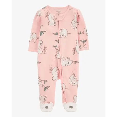 Baby Koala 2-Way Zip Cotton Sleep & Play Pajamas - Carter's | Carter's
