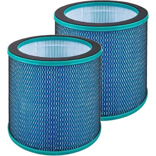 H13 HEPA Replacement Filter for ULTTY R022 R22 SKJ-CR022D & MOONQUAKE Bladeless Tower Fan Air Purifier 2-in-1, Model SKJ-CR022D, 2 Pack