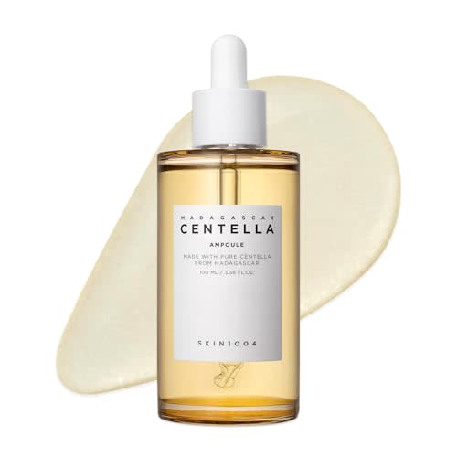 SKIN1004 [Hudson's Pick] Madagascar Centella Ampoule, Korean Face Serum with Centella Asiatica for Hydrating & Moisturizing, Soothing Facial Serum for Skin Balance, Korean Skin Care, 3.38 fl.oz, 100ml