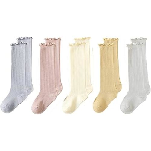 Baby Knee High Socks Newborn Infants Toddlers Cotton Uniform Stockings Warm Cotton Boys Girls Stockings