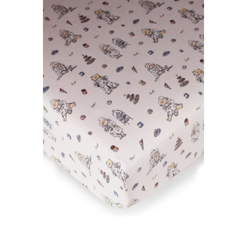 Paddington Organic Cotton Crib Sheet