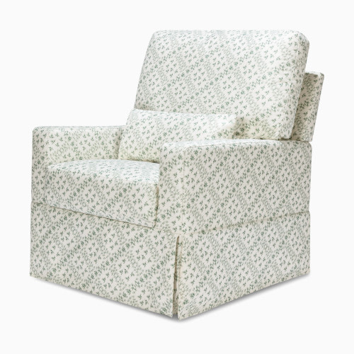 Namesake Sarah Flint x Namesake Crawford Swivel Glider - Green Lattice Performance Eco-Weave
