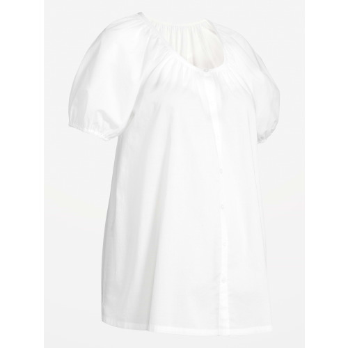 Maternity Airy Button-Down Top
