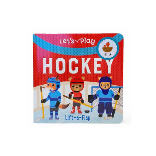 Let's Play Hockey Lift-A-Flap Board Book